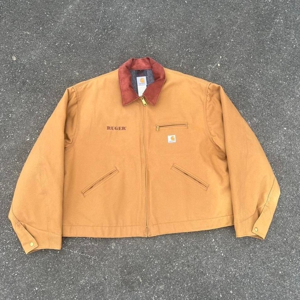 1990s Carhartt Detroit Jacket size 2XL